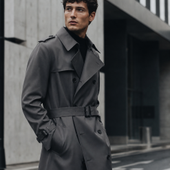 Slim-fit Camel Casual Jacket