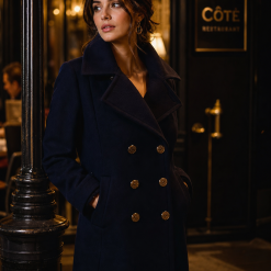 Rugged Midnight Black Casual Jacket