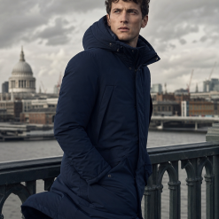 Urban Slate Grey Trench Coat
