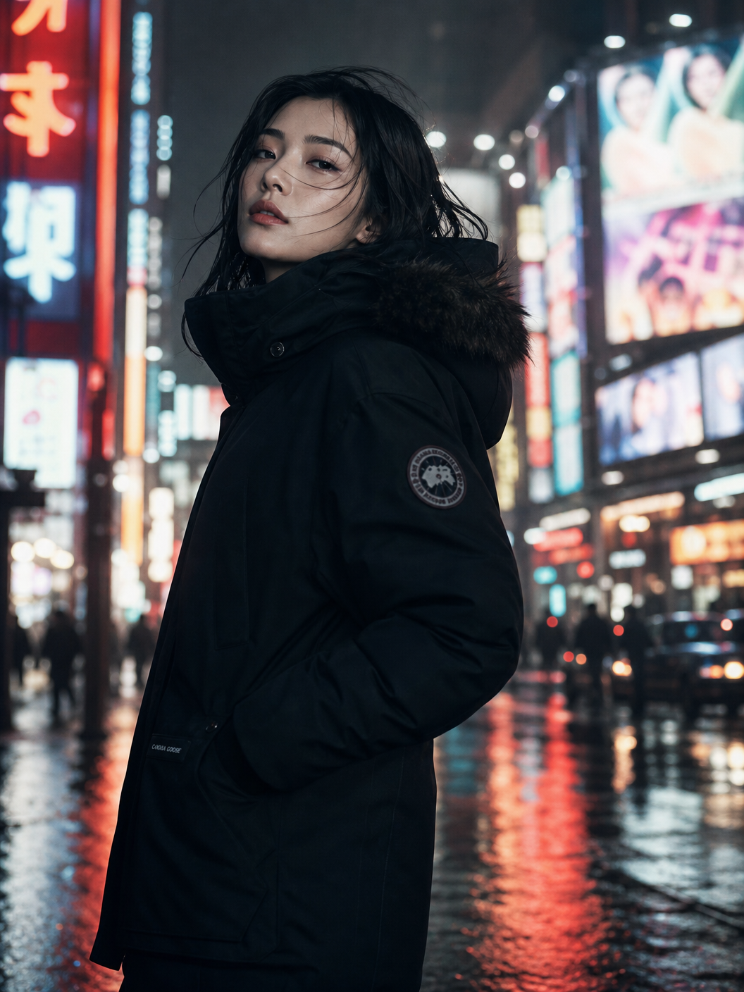 Modern Slate Grey Trench Coat
