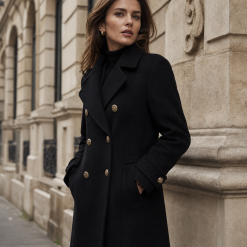 Rugged Navy Blue Parka