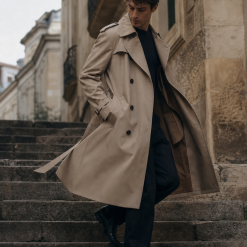 Modern Burgundy Casual Jacket
